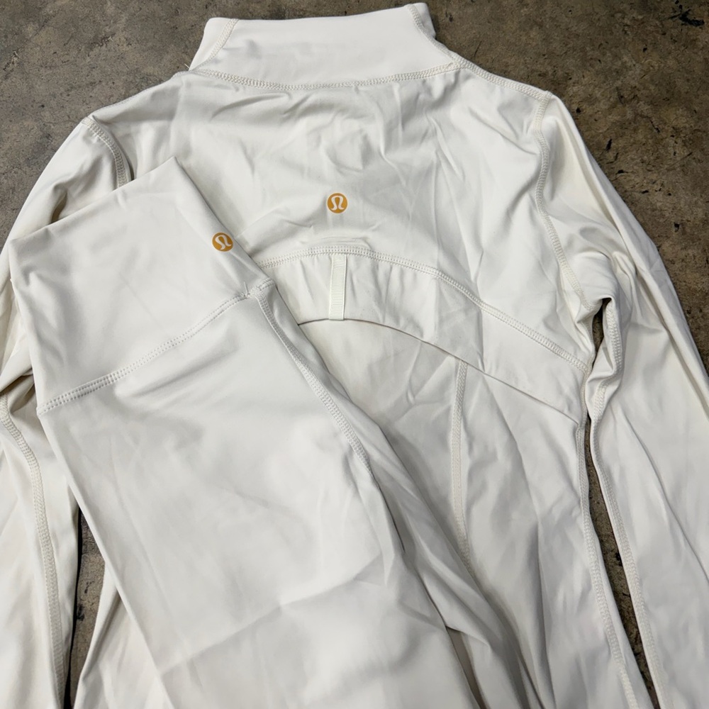 Lululemon Define Jacket and Leggings Set Bone White - Picture 4 of 4
